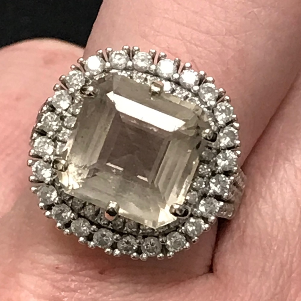 7 1/2 carat Diamond ring